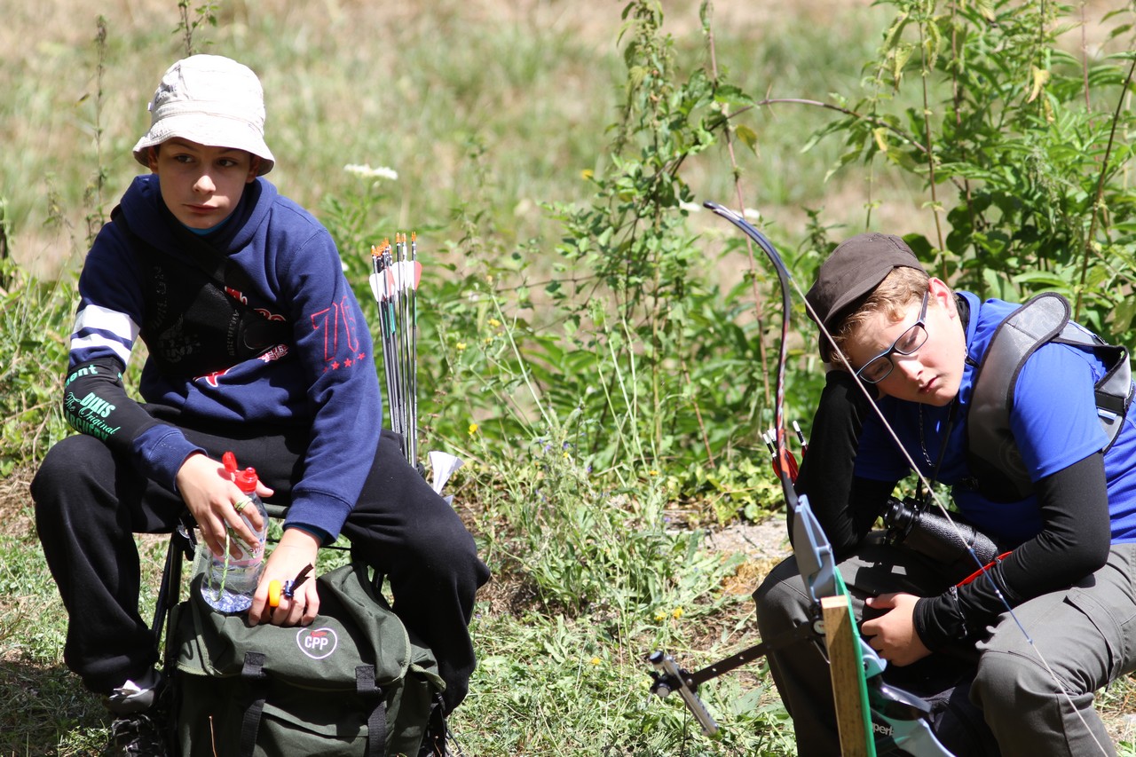 Championnat de France jeunes - Tir Campagne<BR>10 - 11 Juillet 2014 à Château-Arnoux-Saint-Auban. 